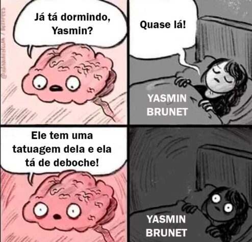 A confusão envolvendo Medina, Yasmin e Bufoni gerou memes na web.