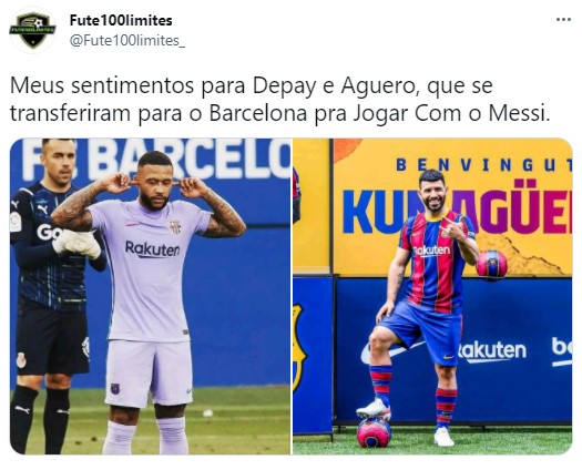 Barcelona não renova com Lionel Messi e web faz memes com o recém-contratado Kun Aguëro