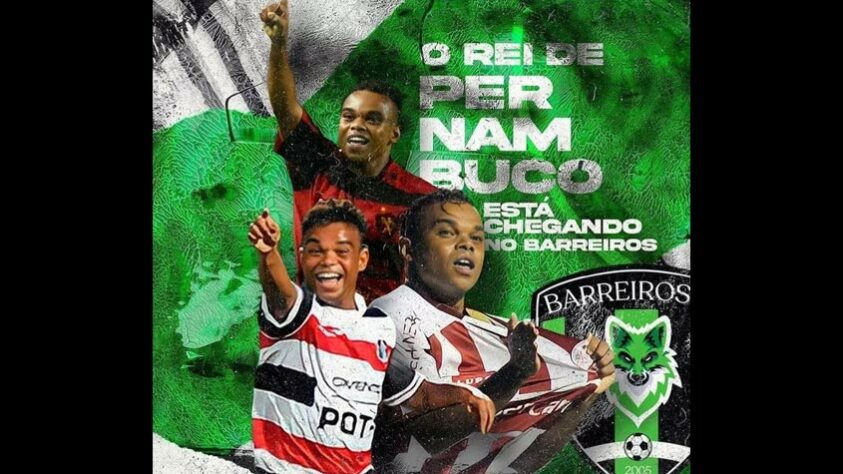 FECHADO - Sem atuar desde 2017, Carlinhos Bala decidiu deixar a aposentadoria e anunciou o retorno aos gramados. O "Rei de Pernambuco" vai defender, agora, o Barreiros Futebol Clube, que disputa a Série A2 do Campeonato Pernambucano. Aos 41 anos, Carlinhos Bala volta a defender um time do estado , mas, dessa vez, não receberá salário.