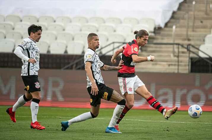 Corinthians x Flamengo.