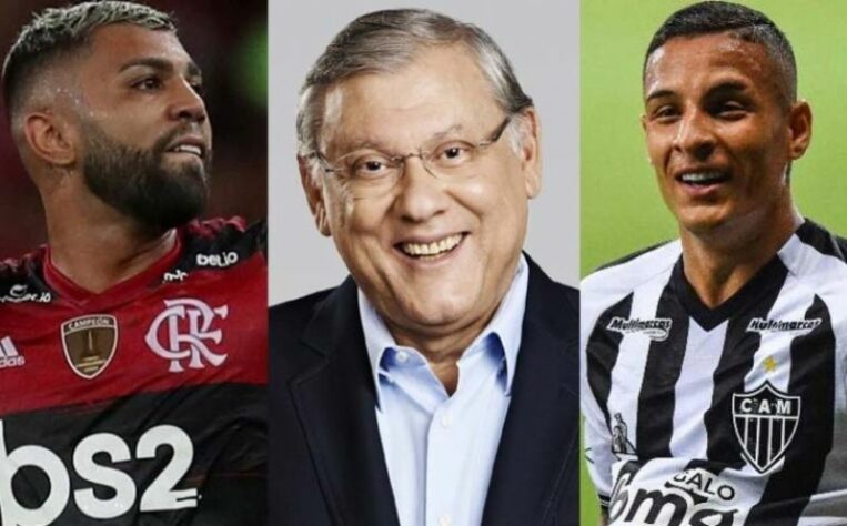 Flamengo, Palmeiras e Atlético-MG são as três equipes brasileiras semifinalistas da Libertadores e foram os clubes que mais investiram para a atual temporada. Em seu blog no 'Uol', o jornalista Milton Neves escalou uma seleção de jogadores do trio e afirmou que essa equipe venceria os principais campeonatos da Europa. Veja como ficou!