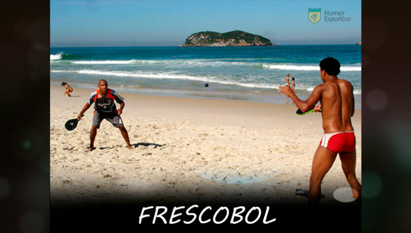 Frescobol: Competição em dupla, com juízes avaliando os níveis de dificuldades das jogadas