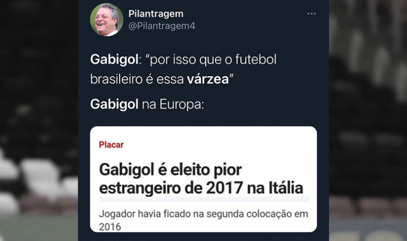 Várzea? Em memes, torcedores brincam com Gabigol após expulsão contra o Internacional