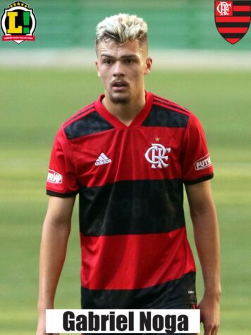 Noga - 6,0 - Fez cortes, interceptações, protegeu a área do Flamengo e teve êxito nas jogadas ensaiadas. 