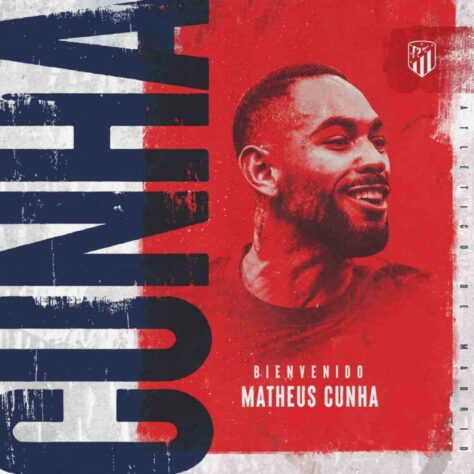 FECHADO - O atacante Matheus Cunha foi anunciado como novo reforço do Atlético de Madrid nesta quarta-feira. O atleta de 22 anos assinou contrato com a equipe de Diego Simeone até 2026 após ser um dos destaques da Seleção Brasileira nos Jogos Olímpicos de Tóquio.