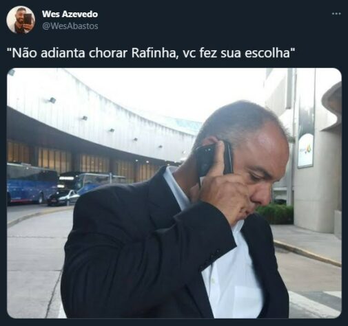 Rafinha sofre com memes após derrota do Grêmio por 4 a 0 para o Flamengo pela Copa do Brasil