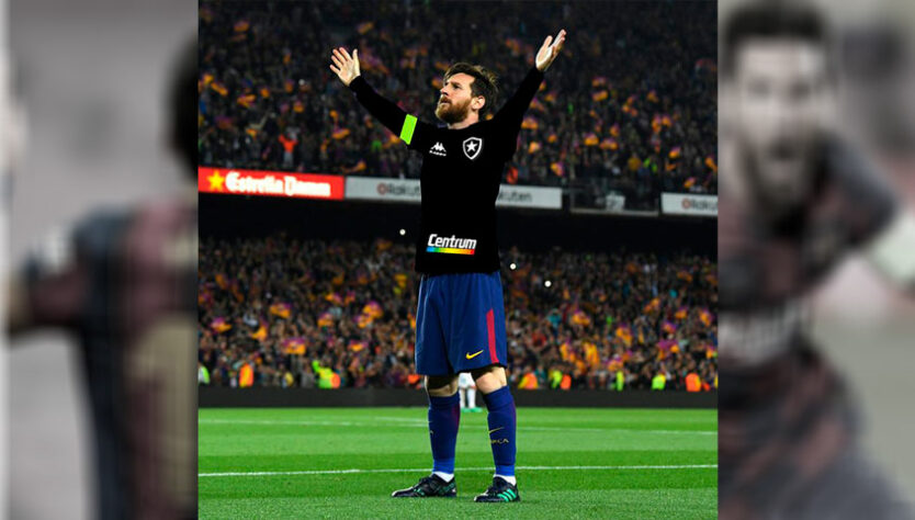 Lionel Messi no Botafogo