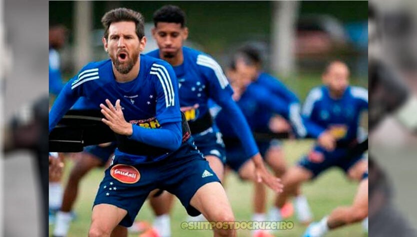 Lionel Messi no Cruzeiro