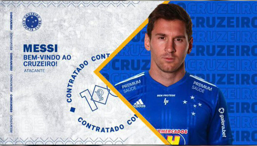 Lionel Messi no Cruzeiro