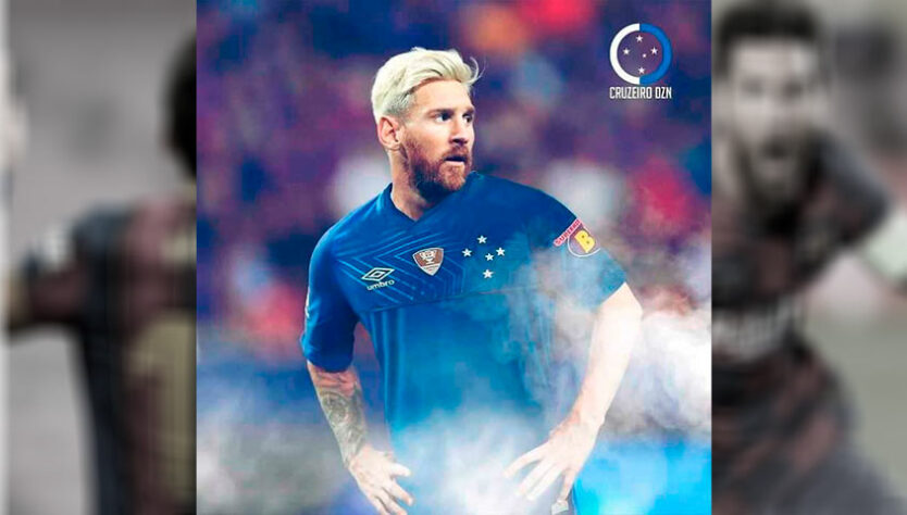 Lionel Messi no Cruzeiro