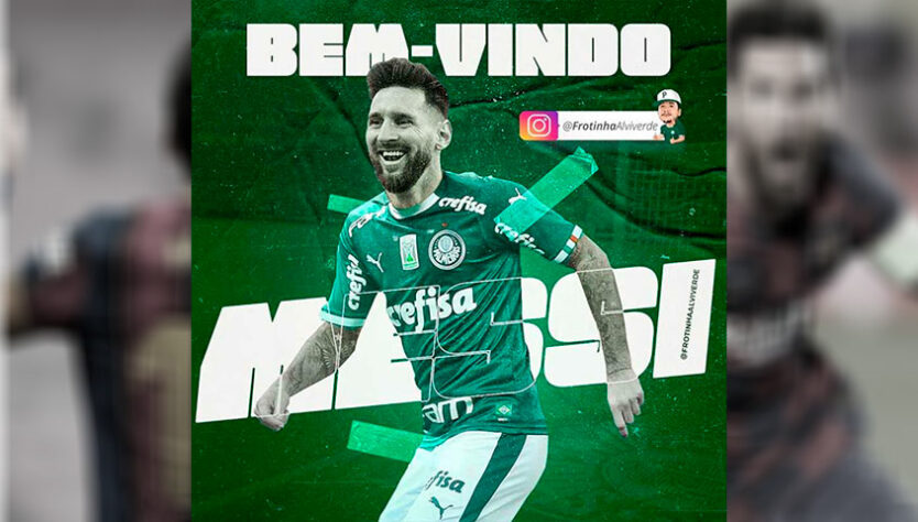 Lionel Messi no Palmeiras