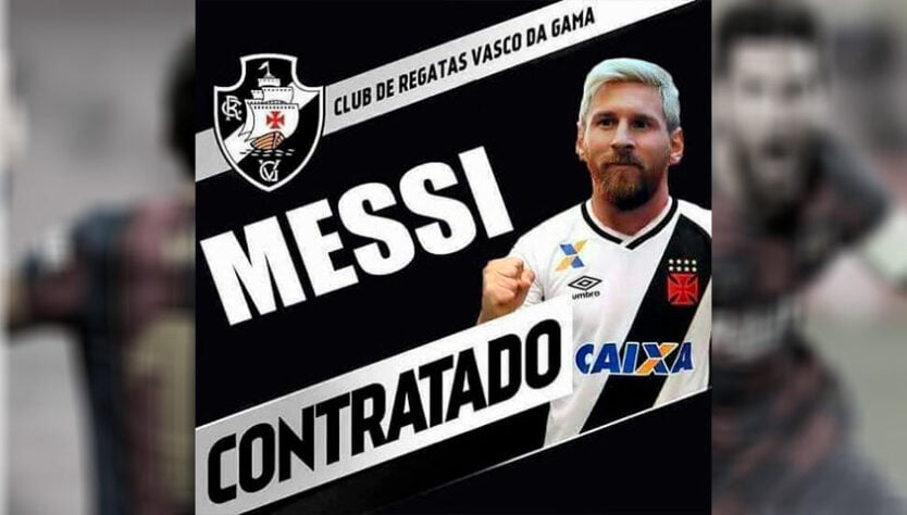 Lionel Messi no Vasco da Gama