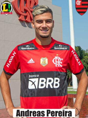 Andreas Pereira: 7,5 – Fez a melhor partida com a camisa do Flamengo desde que chegou. Conseguiu realizar com maestria a transição para o campo de ataque, acertou boa parte dos passes que tentou e foi peça importante para o setor defensivo. 