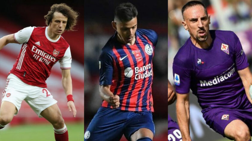 Com David Luiz especulado em alguns clubes do futebol brasileiro e europeu, o zagueiro chegaria de forma gratuita ao novo time, pois está sem contrato desde que deixou o Arsenal. Confira a lista dos jogadores que estão sem vínculo com nenhum clube.