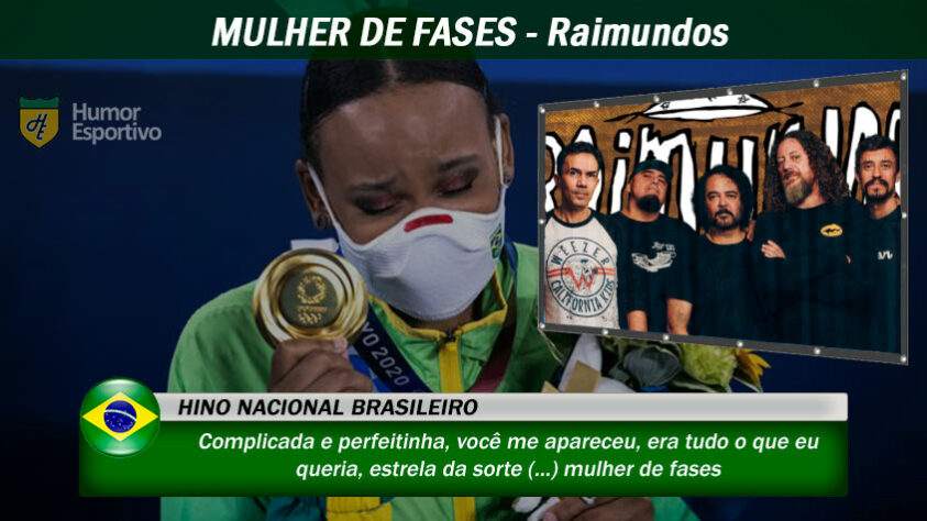 Olimpíadas de Tóquio: Mais um clássico que tem bagagem suficiente para se tornar o novo hino nacional: "Mulher de Fases"