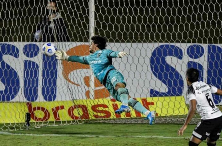 RICHARD- Ceará (C$ 7,00) Jogando em casa contra um Santos que passou em branco em quatro das ultimas cinco partidas, é uma alternativa barata para segurar o SG e pontuar com defesas. Na Copa Do Brasil, o goleiro do Athletico-PR fez nada menos que oito defesas na última terça.