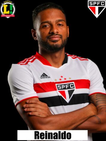 Reinaldo: 6,5 - God save the King! Ame-o ou deixe-o, assim é o camisa 6, que livre para atuar como ala continua sendo uma das melhores opções ofensivas da equipe. Não que isso tenha conclusões satisfatórias. Saiu cansado.