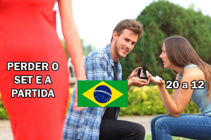 O Brasil vencia o Comitê Olímpico Russo por 20 a 12 no terceiro set, mas acabou cedendo a derrota no set e no jogo. Fato criou trauma com "20 a 12".