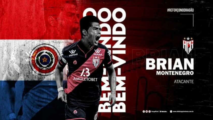 FECHADO - O Atlético-GO anunciou a contratação do atacante Brian Montenegro, que estava no Independiente del Valle.