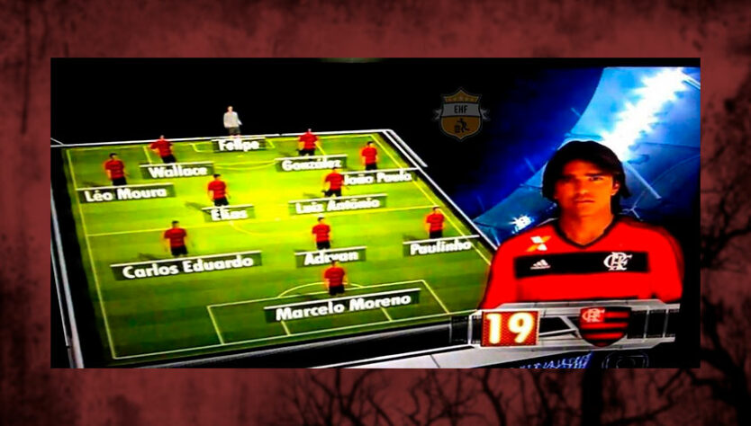 Equipe do Flamengo comandada por Mano Menezes em 2013.