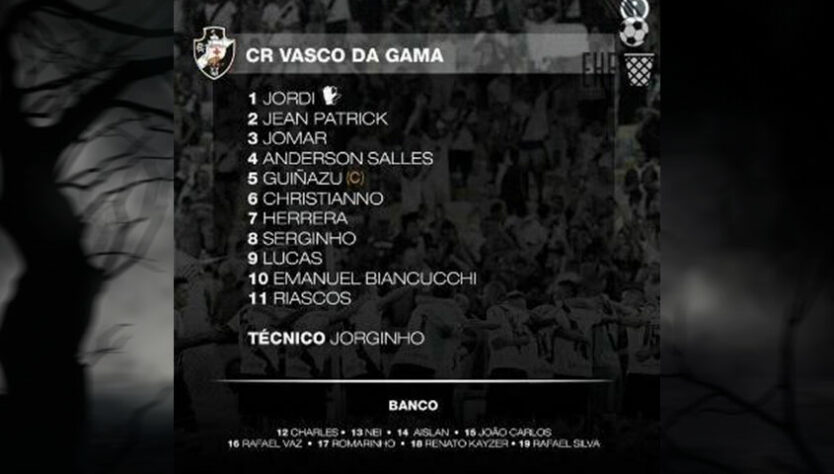 Equipe do Vasco em 2015, ano do terceiro rebaixamento para a Série B do Brasileirão.