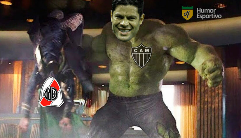 Galo venceu o time argentino por 3 a 0 e confirmou classificação às semifinais da Libertadores. Zaracho, com dois gols, e Hulk foram os grandes nomes da partida. Veja os memes que circularam na web após o confronto! (Por Humor Esportivo)