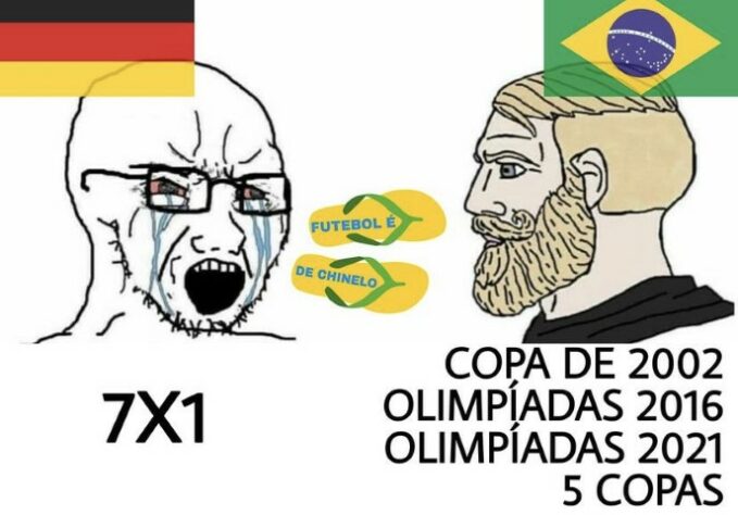 A estreia do Brasil no futebol foi com vitória sobre a Alemanha. Motivo de sobra para relembrarmos como o 7 a 1 foi somente um acidente.
