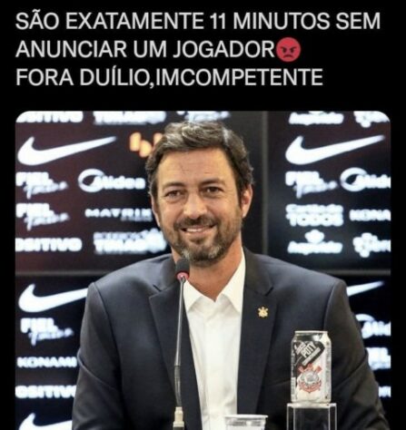 Após contratação de Willian, torcedores fazem memes com pacotão de reforços do Corinthians.