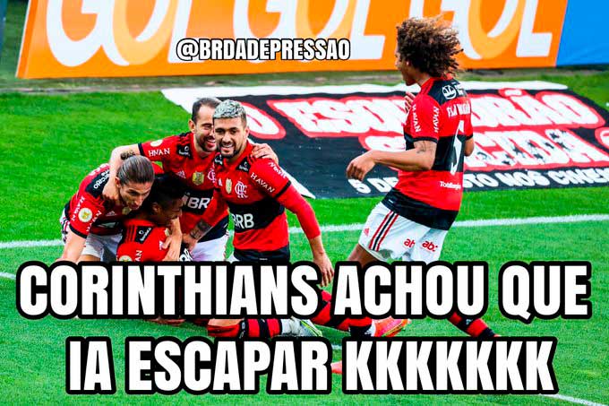 Brasileirão: os melhores memes de Corinthians 1 x 3 Flamengo