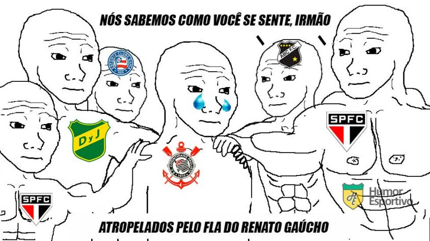 Brasileirão: os melhores memes de Corinthians 1 x 3 Flamengo