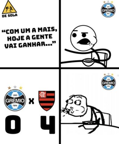 Copa do Brasil: os melhores memes de Grêmio 0 x 4 Flamengo