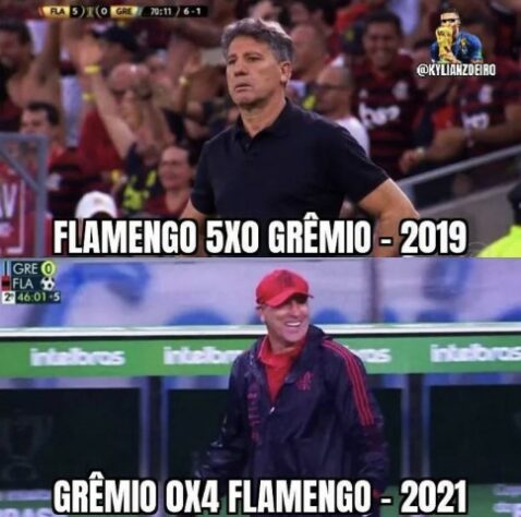 Copa do Brasil: os melhores memes de Grêmio 0 x 4 Flamengo