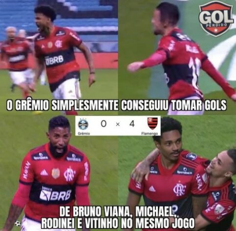 Copa do Brasil: os melhores memes de Grêmio 0 x 4 Flamengo