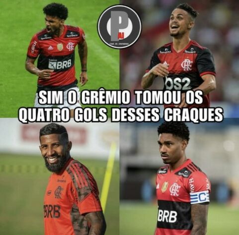 Copa do Brasil: os melhores memes de Grêmio 0 x 4 Flamengo