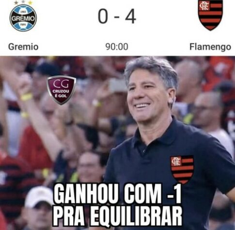 Copa do Brasil: os melhores memes de Grêmio 0 x 4 Flamengo