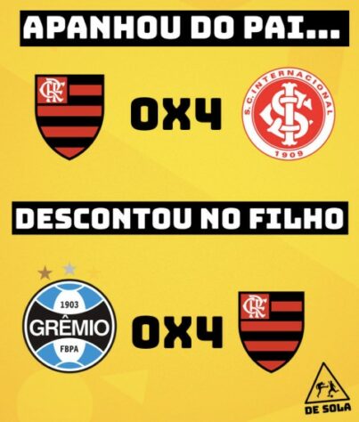 Copa do Brasil: os melhores memes de Grêmio 0 x 4 Flamengo