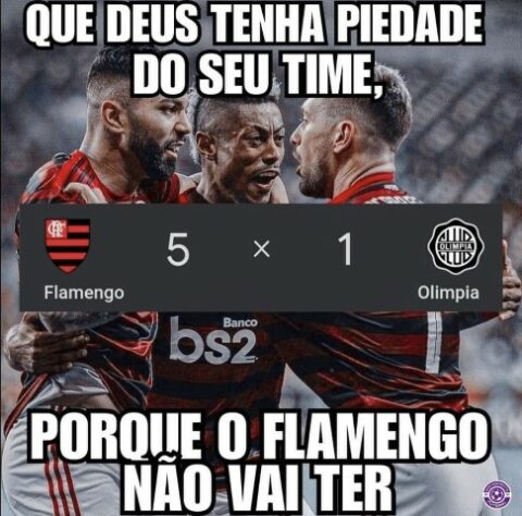 Libertadores da América: os melhores memes de Flamengo 5 x 1 Olimpia