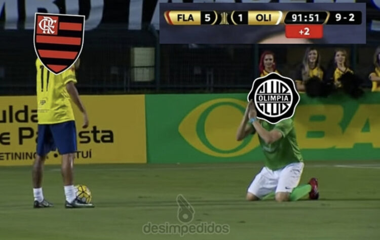 Libertadores da América: os melhores memes de Flamengo 5 x 1 Olimpia