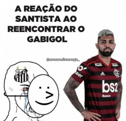 Brasileirão: os melhores memes da goleada do Flamengo sobre o Santos, com direito a hat-trick de Gabigol