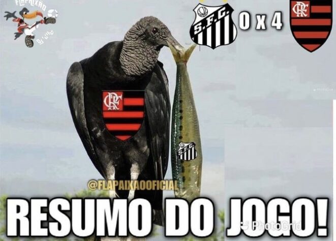 Brasileirão: os melhores memes da goleada do Flamengo sobre o Santos, com direito a hat-trick de Gabigol