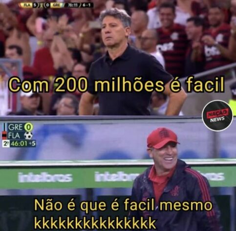 Copa do Brasil: os melhores memes de Grêmio 0 x 4 Flamengo