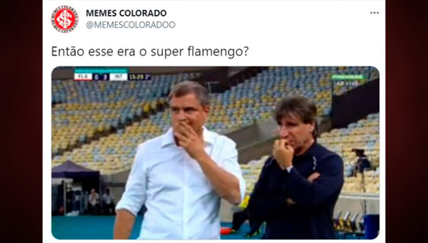 Brasileirão: os melhores memes da goleada do Internacional sobre o Flamengo