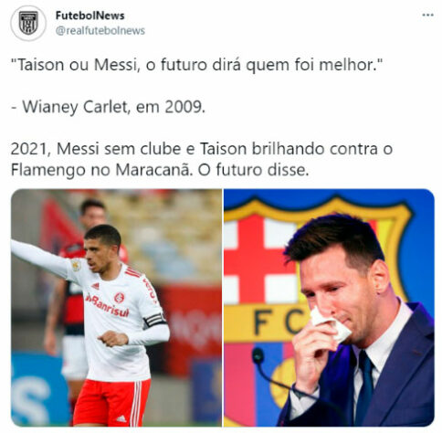 Brasileirão: os melhores memes da goleada do Internacional sobre o Flamengo