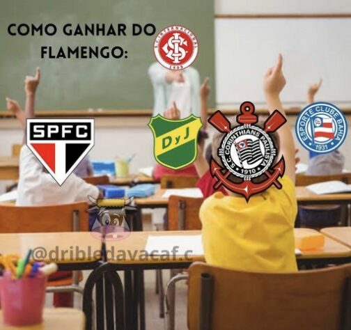 Brasileirão: os melhores memes da goleada do Internacional sobre o Flamengo