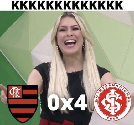 Brasileirão: os melhores memes da goleada do Internacional sobre o Flamengo