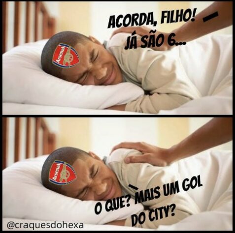 Premier League: os melhores memes de Manchester City 5 x 0 Arsenal