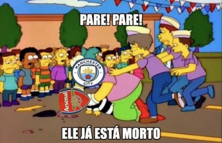 Premier League: os melhores memes de Manchester City 5 x 0 Arsenal