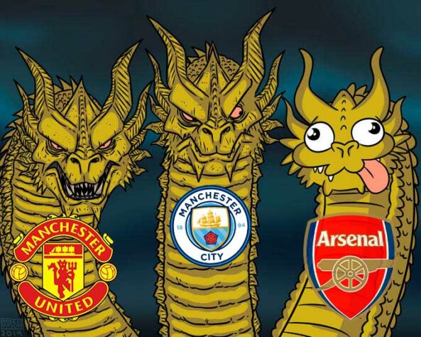 Premier League: os melhores memes de Manchester City 5 x 0 Arsenal