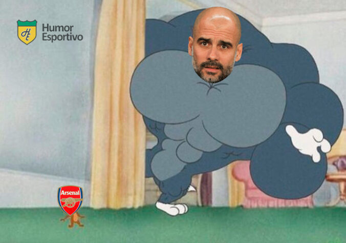 Premier League: os melhores memes de Manchester City 5 x 0 Arsenal