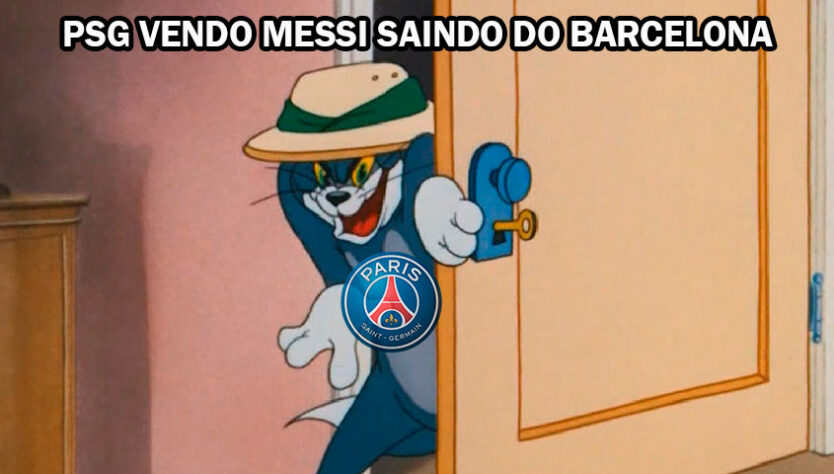 Em memes, torcedores brincam com a saída de Lionel Messi do Barcelona.